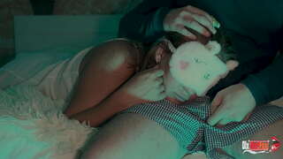 Ahau Ara ake toku step-whaea, i tona MOENGA, me te cum i roto i tona mangai! 4k